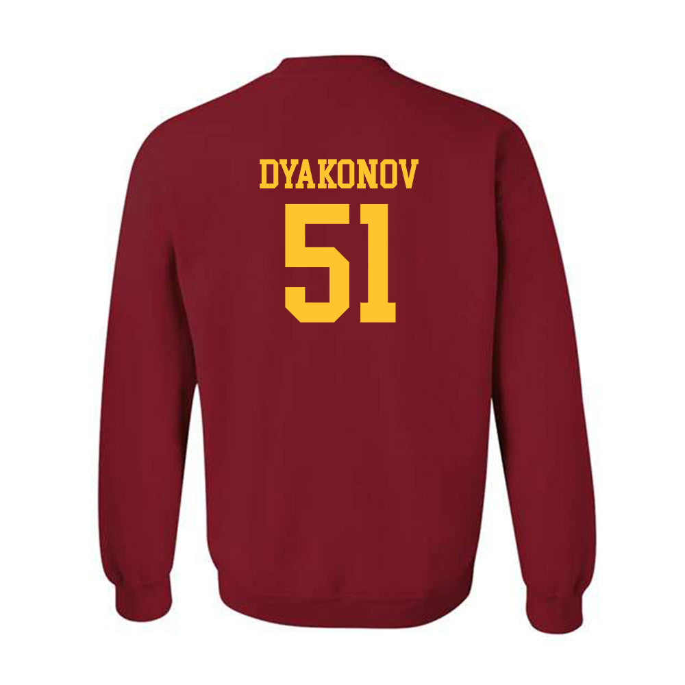 USC - NCAA Football : Vlad Dyakonov - Classic Shersey Crewneck Sweatshirt-1