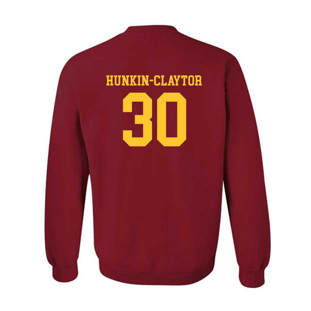 USC - NCAA Men's Basketball : Aaron Hunkin-Claytor - Classic Shersey Crewneck Sweatshirt-1