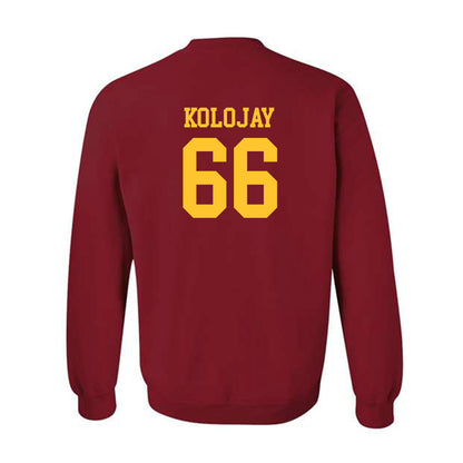 USC - NCAA Football : Breck Kolojay - Classic Shersey Crewneck Sweatshirt-1