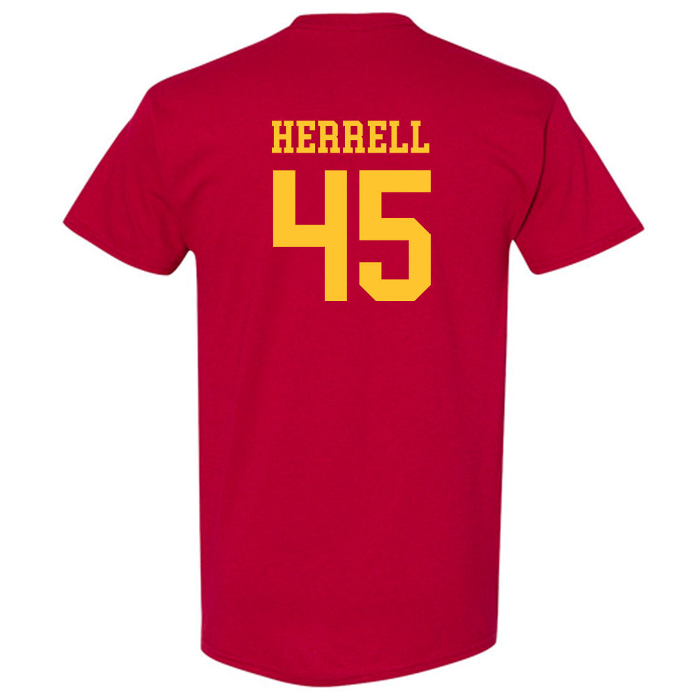 USC - NCAA Baseball : Chase Herrell - Classic Shersey T-Shirt-1