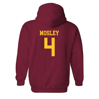 USC - NCAA Football : Trent Mosley - Classic Shersey Hooded Sweatshirt-1