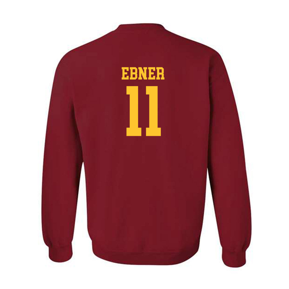USC - NCAA Baseball : Michael Ebner - Classic Shersey Crewneck Sweatshirt-1