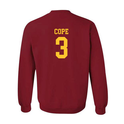 USC - NCAA Women's Lacrosse : Lillie bea Cope - Classic Shersey Crewneck Sweatshirt-1
