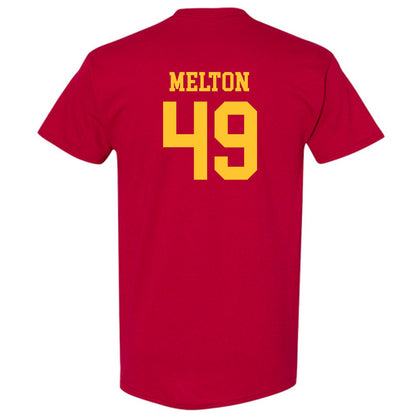 USC - NCAA Football : Fisher Melton - Classic Shersey T-Shirt-1