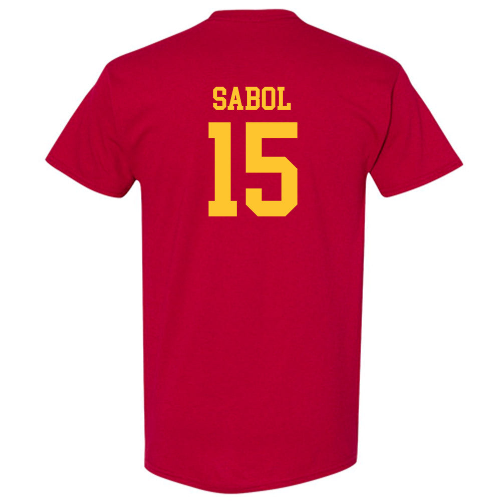 USC - NCAA Baseball : Jarett Sabol - Classic Shersey T-Shirt-1