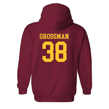 USC - NCAA Baseball : Paul Grossman - Classic Shersey Hooded Sweatshirt-1