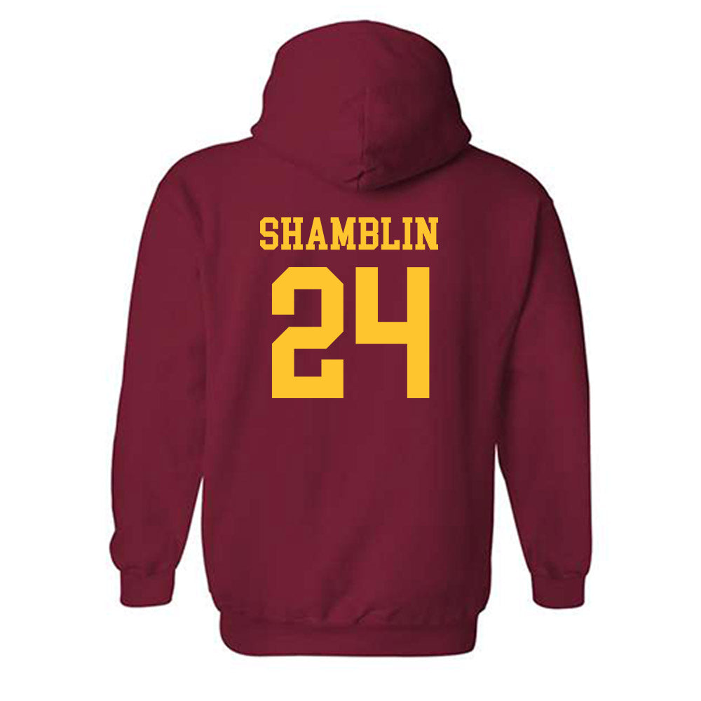 USC - NCAA Women's Basketball : Brooklyn Shamblin - Classic Shersey Hooded Sweatshirt-1