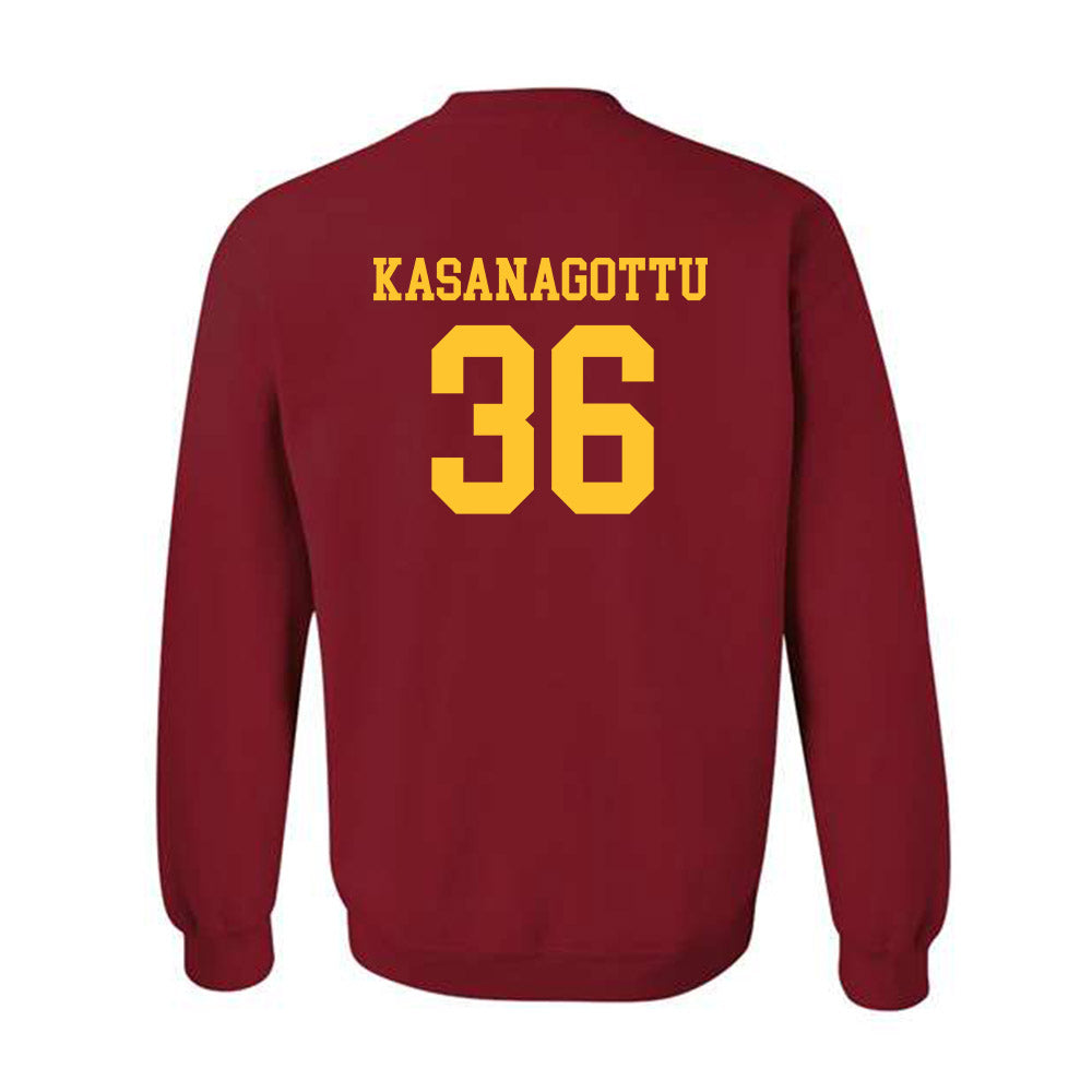 USC - NCAA Baseball : Rohan Kasanagottu - Classic Shersey Crewneck Sweatshirt-1