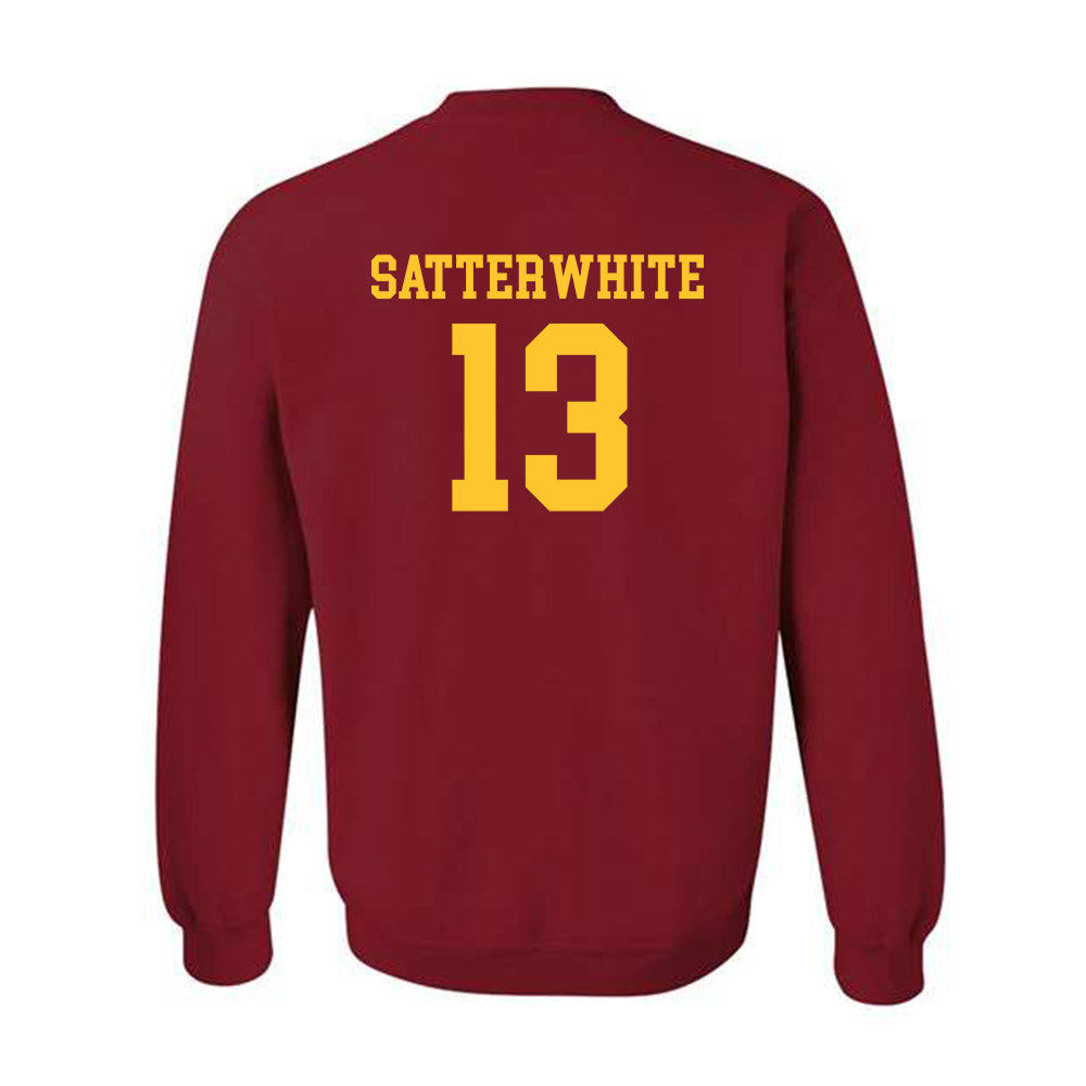 USC - NCAA Beach Volleyball : Bella Satterwhite - Classic Shersey Crewneck Sweatshirt-1