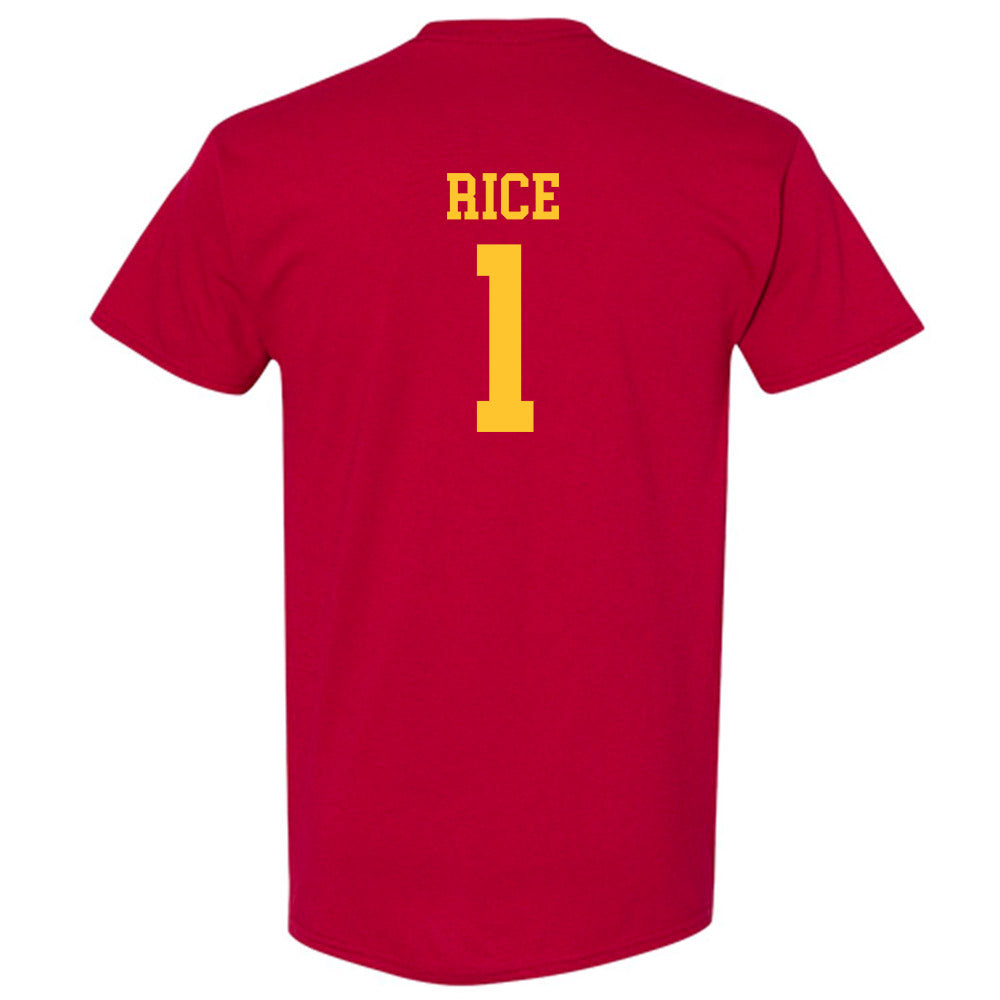 USC - NCAA Men's Basketball : Rodney Rice - Classic Shersey T-Shirt-1