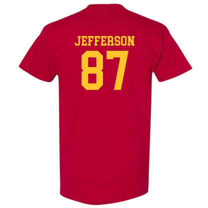 USC - NCAA Football : Josiah Jefferson - Classic Shersey T-Shirt-1
