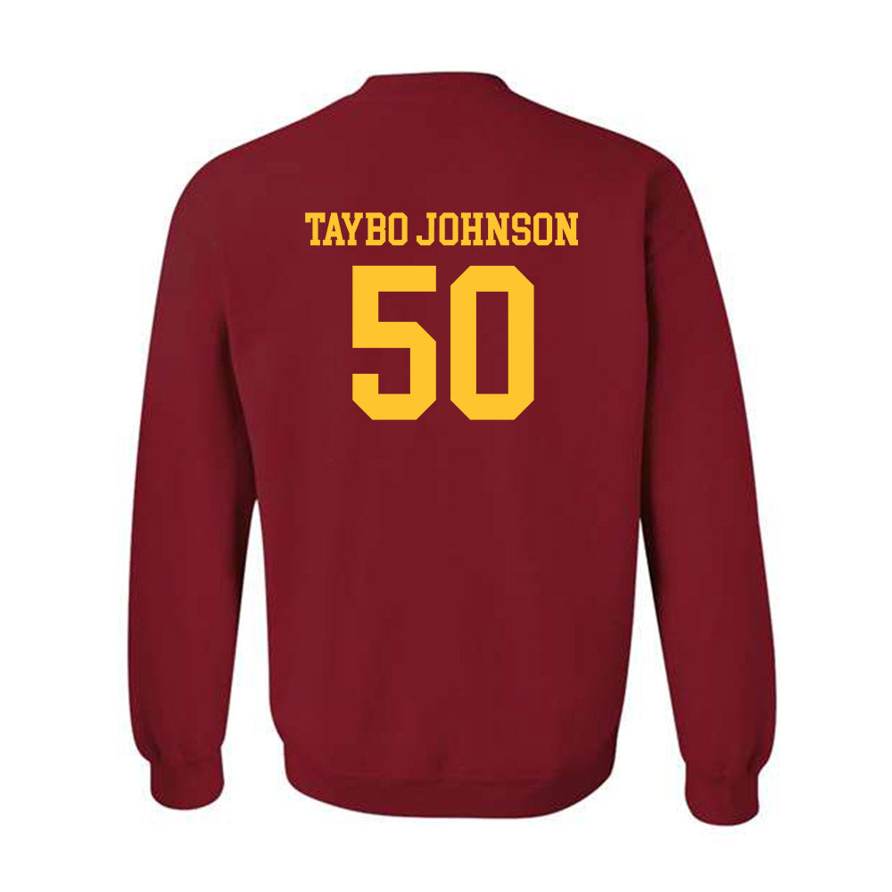 USC - NCAA Football : Taylor "Taybo" Johnson - Classic Shersey Crewneck Sweatshirt-1