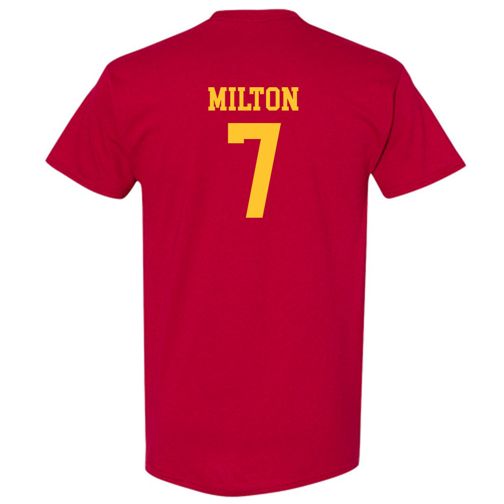 USC - NCAA Women's Basketball : Yakiya Milton - Classic Shersey T-Shirt-1