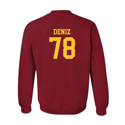USC - NCAA Football : Chase Deniz - Classic Shersey Crewneck Sweatshirt-1