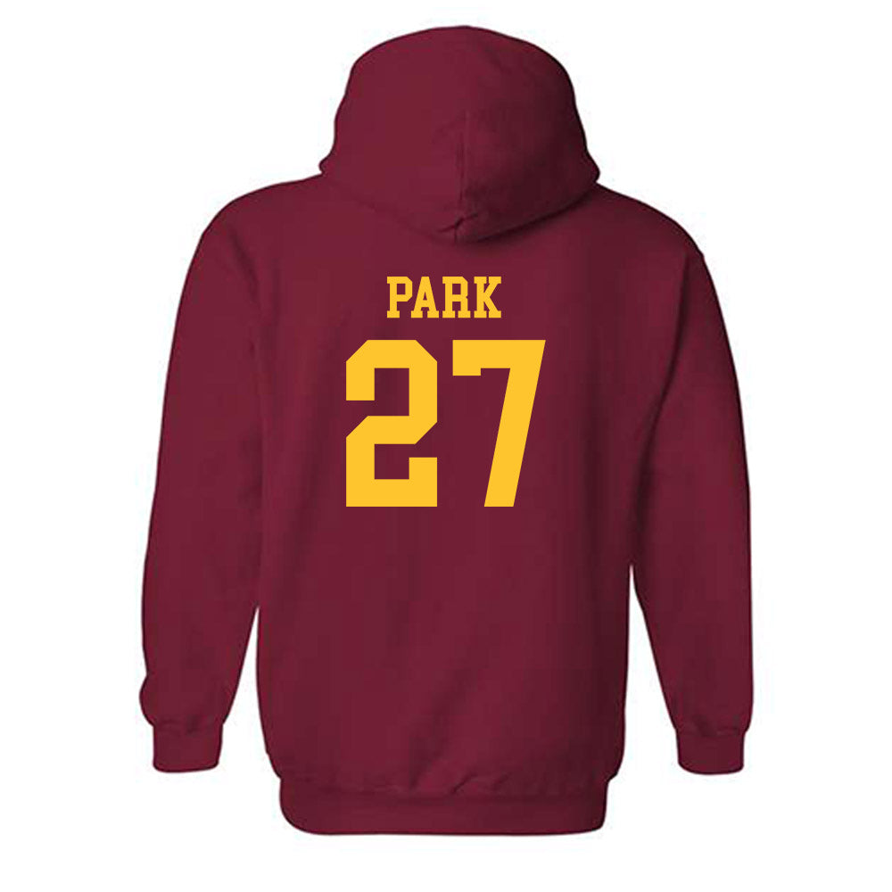 USC - NCAA Women's Soccer : Katie Park - Classic Shersey Hooded Sweatshirt-1
