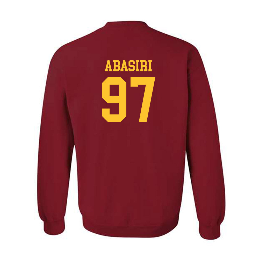 USC - NCAA Football : Jide Abasiri - Classic Shersey Crewneck Sweatshirt-1