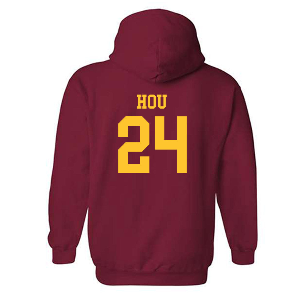 USC - NCAA Women's Soccer : Alison Hou - Classic Shersey Hooded Sweatshirt-1
