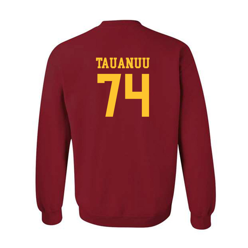 USC - NCAA Football : Justin Tauanuu - Classic Shersey Crewneck Sweatshirt-1