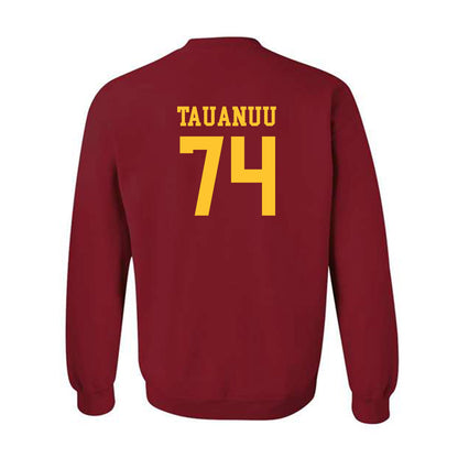 USC - NCAA Football : Justin Tauanuu - Classic Shersey Crewneck Sweatshirt-1