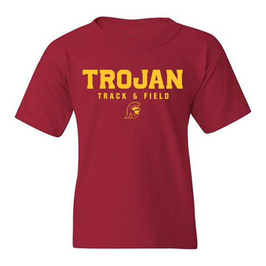 USC - NCAA Women's Track & Field : Dajaz DeFrand - Classic Shersey Youth T-Shirt-0