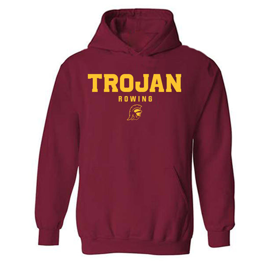 USC - NCAA Women's Rowing : Chloe Sorensen - Classic Shersey Hooded Sweatshirt-0