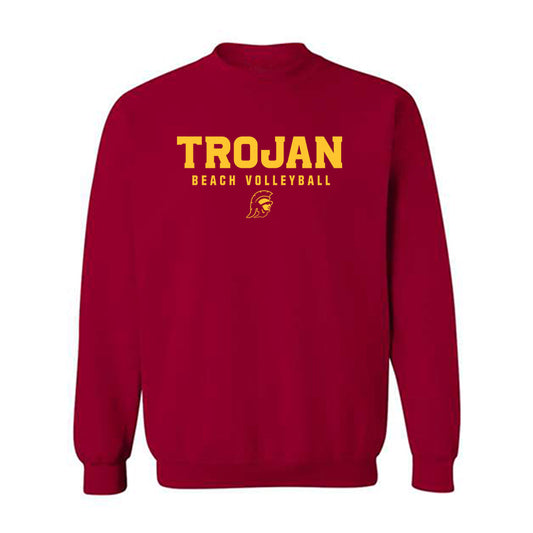USC - NCAA Beach Volleyball : Ashley Pater - Classic Shersey Crewneck Sweatshirt-0