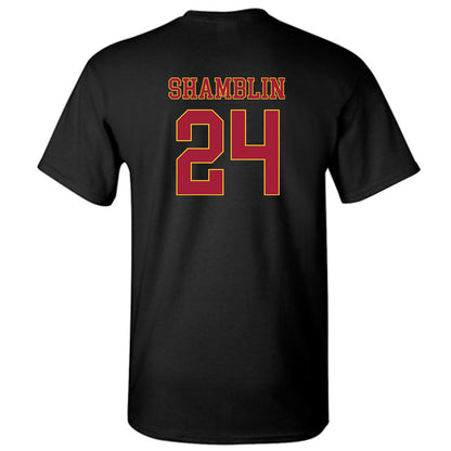 USC - NCAA Women's Basketball : Brooklyn Shamblin - T-Shirt-1