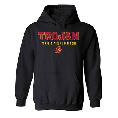 USC - NCAA Women's Track & Field : Ahnyx bush - Hooded Sweatshirt-0