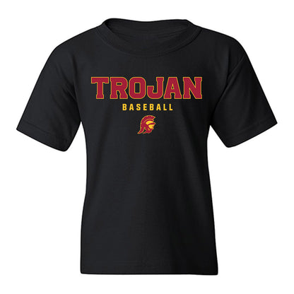 USC - NCAA Baseball : Maddox Riske - Youth T-Shirt-0