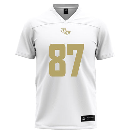 Central Florida - NCAA Football : Brooks Hall - White Football Jersey-0