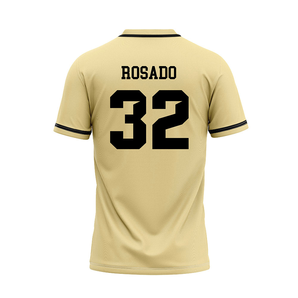 Central Florida - NCAA Baseball : Kaniel Rosado - Gold Baseball Jersey-1