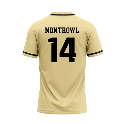 Central Florida - NCAA Baseball : Brady Montrowl - Gold Baseball Jersey-1