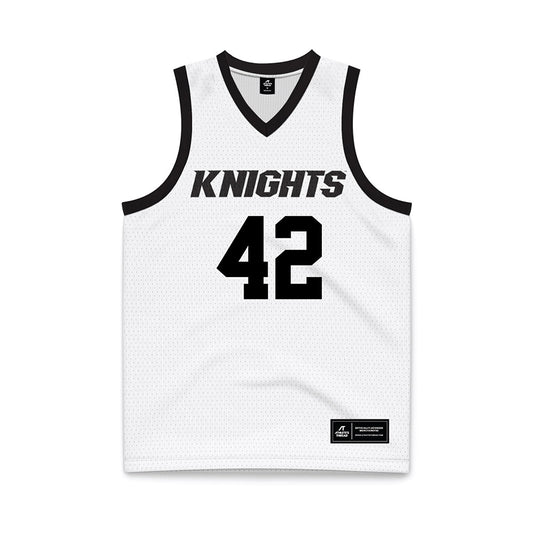 Central Florida - NCAA Women's Basketball : Leah Harmon - White Basketball Jersey-0