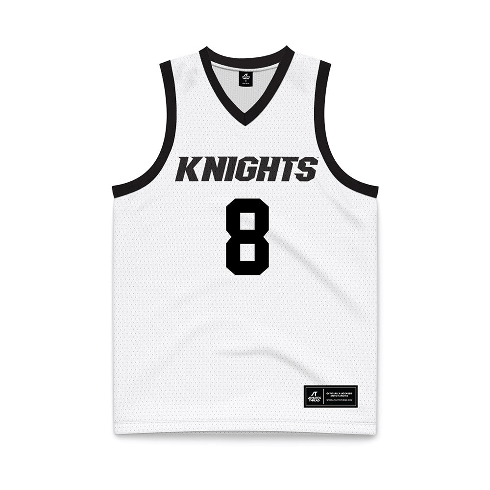 Central Florida - NCAA Women's Basketball : Khyala Ngodu - White Basketball Jersey-0
