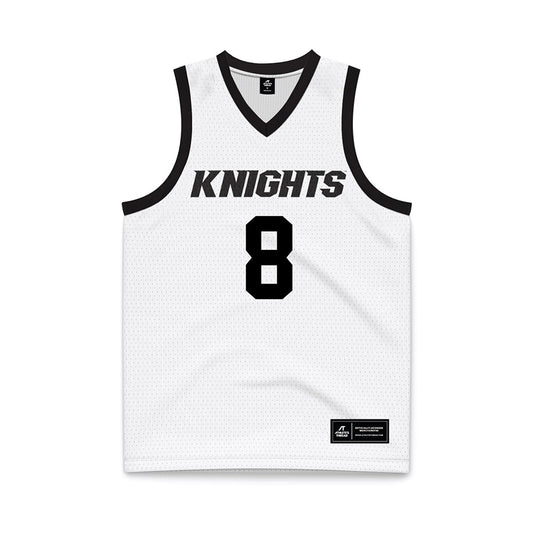 Central Florida - NCAA Women's Basketball : Khyala Ngodu - White Basketball Jersey-0