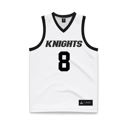 Central Florida - NCAA Women's Basketball : Khyala Ngodu - White Basketball Jersey-0