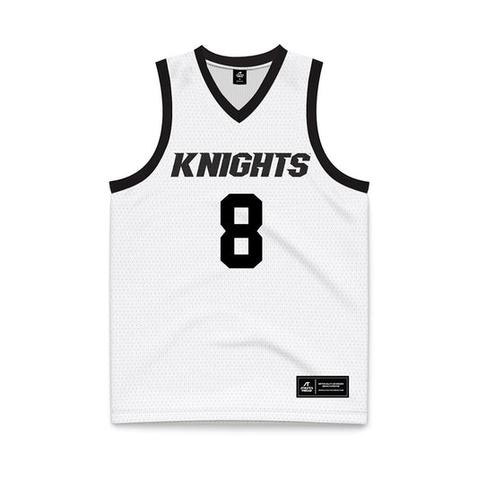 Central Florida - NCAA Women's Basketball : Khyala Ngodu - White Basketball Jersey-0
