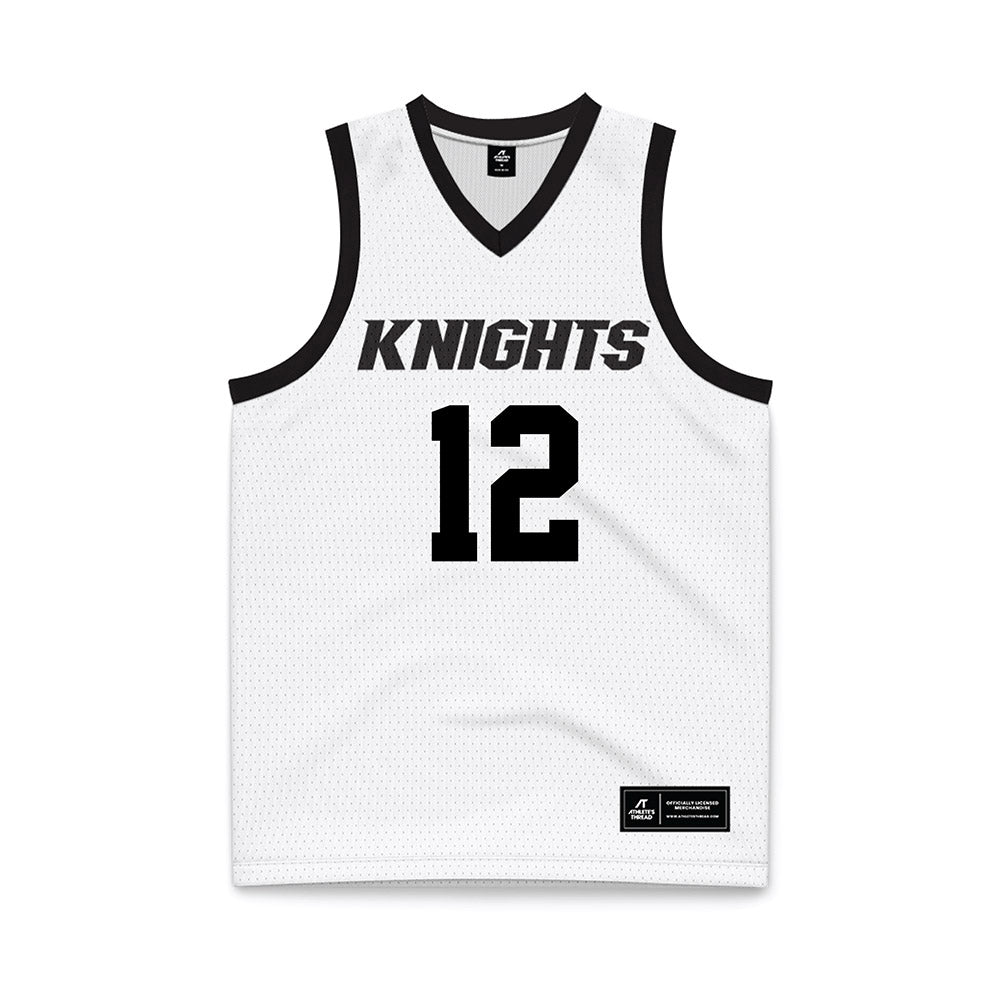 Central Florida - NCAA Women's Basketball : Kayanna Cox - White Basketball Jersey-0