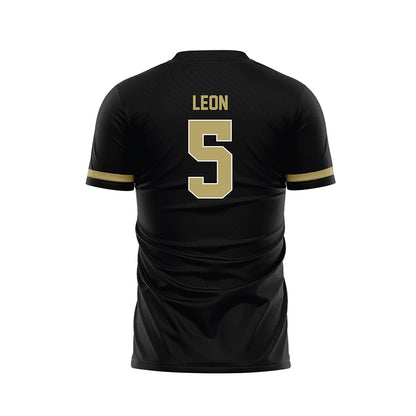 Central Florida - NCAA Women's Soccer : Natalie Leon - Black Soccer Jersey-1