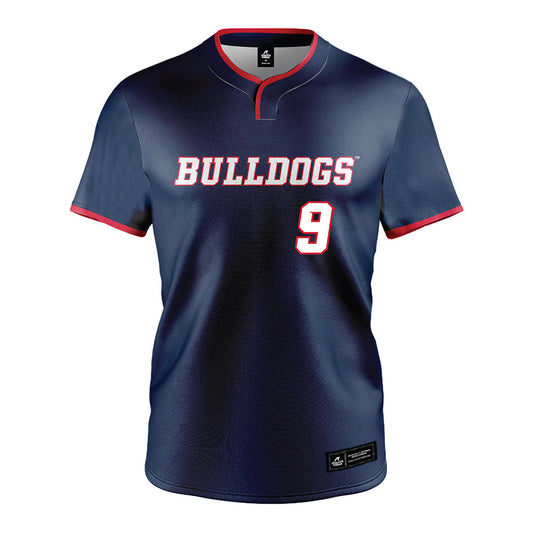 Fresno State - NCAA Baseball : Jett Ruby - Navy Jersey-0