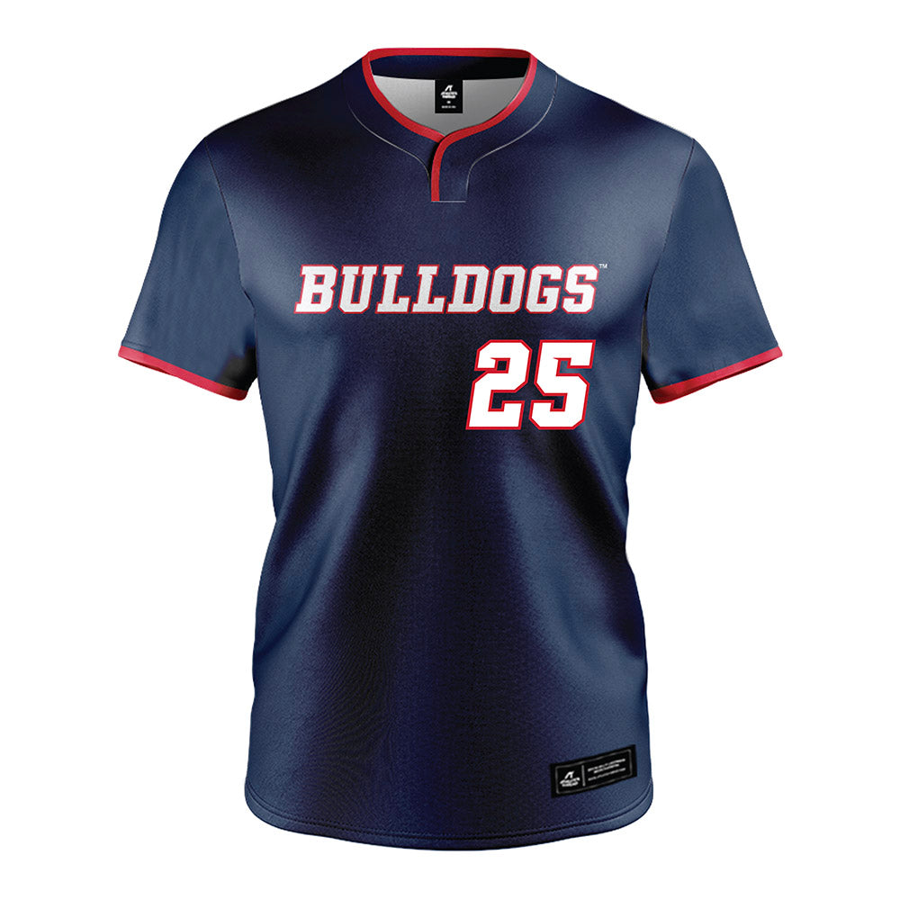 Fresno State - NCAA Baseball : Bo Rico - Navy Jersey-0