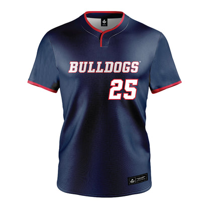 Fresno State - NCAA Baseball : Bo Rico - Navy Jersey-0