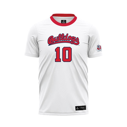 Fresno State - NCAA Women's Soccer : Daisy Torres - White Soccer Jersey-0