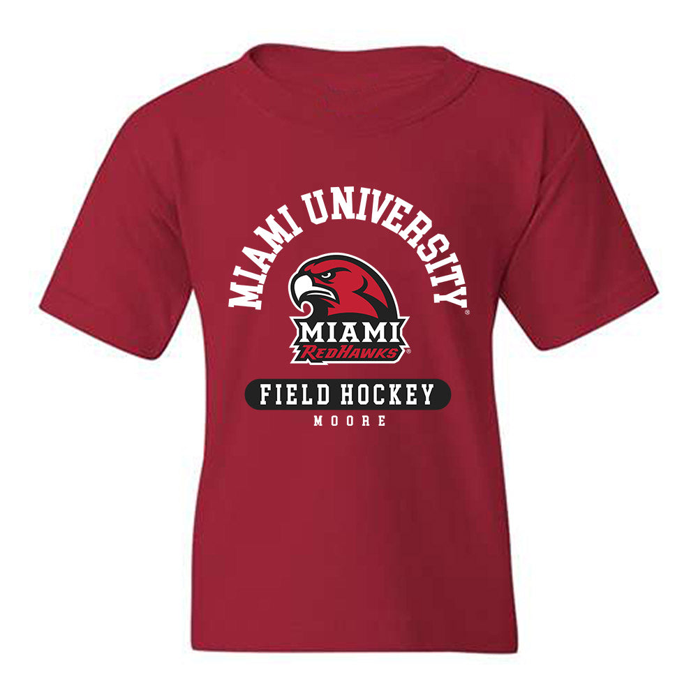 Miami of Ohio - NCAA Women's Field Hockey : Abby Moore - Classic Fashion Shersey Youth T-Shirt-0