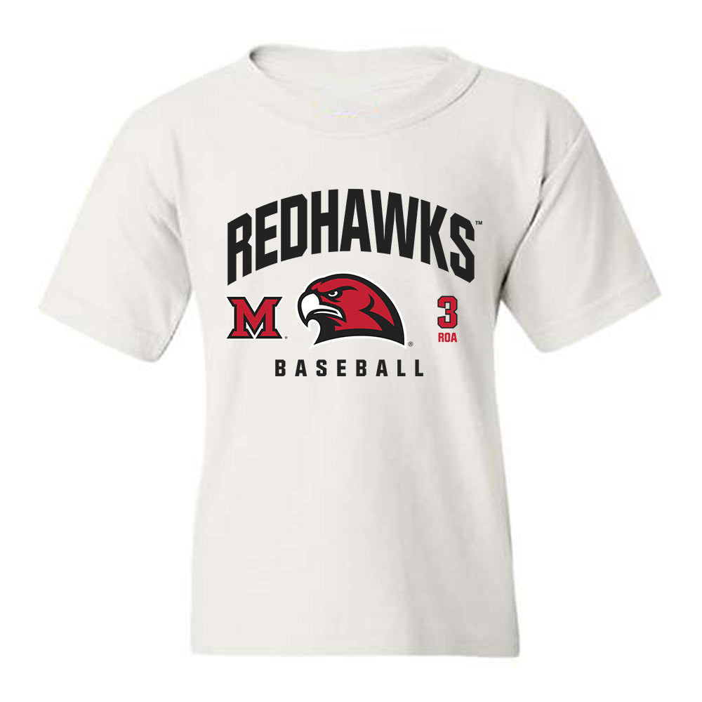 Miami of Ohio - NCAA Baseball : Christopher Roa - Classic Fashion Shersey Youth T-Shirt-0