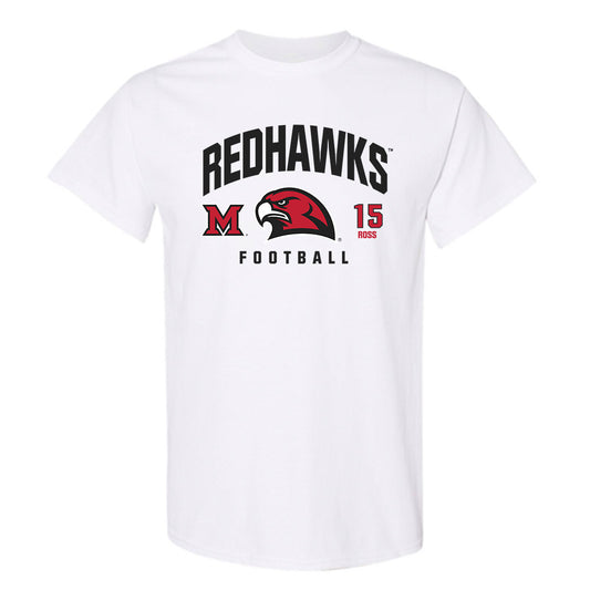 Miami of Ohio - NCAA Football : Christian Ross - Classic Fashion Shersey T-Shirt-0