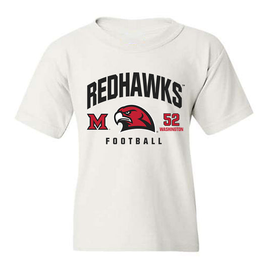 Miami of Ohio - Football Alumni : Nasir Washington - Classic Fashion Shersey Youth T-Shirt-0