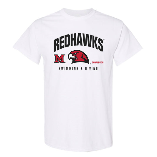 Miami of Ohio - NCAA Men's Swimming & Diving : Kevin Donaldson - Classic Fashion Shersey T-Shirt-0