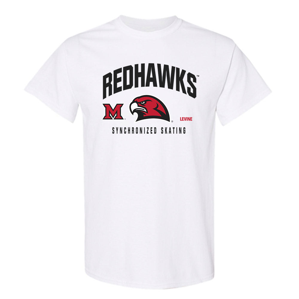 Miami of Ohio - NCAA Women's Synchronized Skating : Jenny Levine - Classic Fashion Shersey T-Shirt-0
