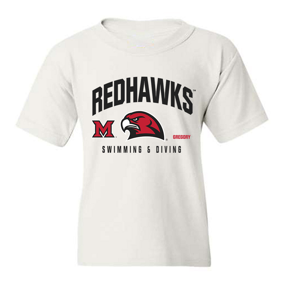 Miami of Ohio - NCAA Women's Swimming & Diving : Gracie Gregory - Classic Fashion Shersey Youth T-Shirt-0